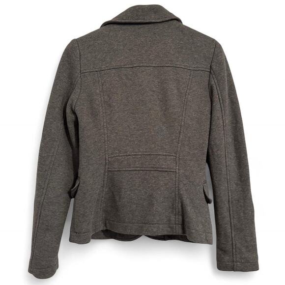 Grey H&M peacoat blazer - Picture 3 of 3